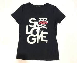 vivienne tam ヴィヴィアンタム　トップス　カットソー　Tシャツ　黒　black