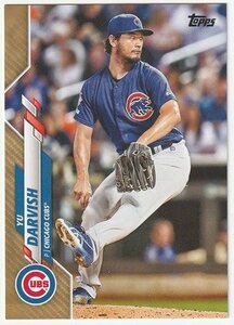 ダルビッシュ有 2020 TOPPS GOLD PARALLEL #/2020 CHICAGO CUBS