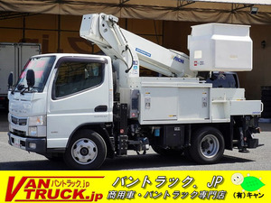 平成30年 三菱ふそう キャンター 高所作業車 アイチSB10A 地上高9.7m FRPバケット ジョイスティック アワメータ2901h