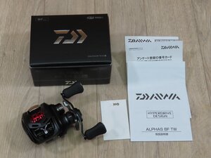 ☆未使用・ダイワ 25 アルファス BF TW 8.5L・左巻・NEWモデル・KTF開発協力