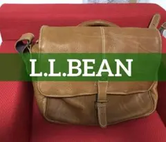 L.L.Bean  シボ革  オールレザー　2way ショルダー バッグ