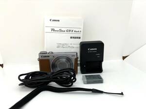 ☆極上美品☆CANON キャノン POWERSHOT G9X Mark II コンパクトデジタルカメラ #3024