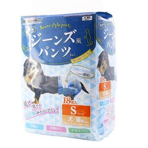 ドギーマン ジーンズ風パンツ S 18枚 ペット用品