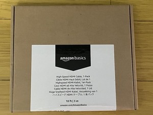 amazon basics ハイスピード HDMIケーブル　1本パック　3m　新品未開封