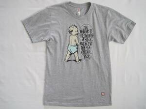 S/DOUBLE エスダブル　プリントTシャツ　S　アメリカ製