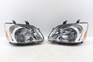 美品/破損無　ノア　AZR60系　後期　ヘッドライト　左右　コイト　28-181　キセノン　HID　メッキ　刻印N3　341228-341229