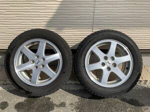 ★ARA03★スタッドレス+ホイール ●ヨコハマ ICE GUARD iG20[195/60R15 88Q]●ホイール：スバル 15x6 JJ/PCD:100/H:56/IN55