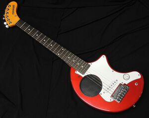 FERNANDES ZO-3 ST RED/L フェルナンデス アンプ内蔵ミニギター ストラトキャスター スタイル シングルPU レッド