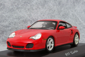● 1/43 ポルシェ 911 ( 996 ) ターボ 〓 レッド / ディーラー特注品 〓 Porsche