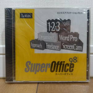 Lotus SuperOffice 98, Lotus Notes PERSONAL 2枚組 未開封