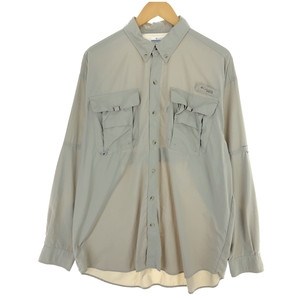 古着 コロンビア Columbia PFG 長袖 フィッシングシャツ メンズL相当 /eaa469554