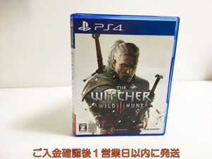 【1円】PS4 プレステ4 ウィッチャー3 ワイルドハント ゲームソフト 1A0126-022in/G1