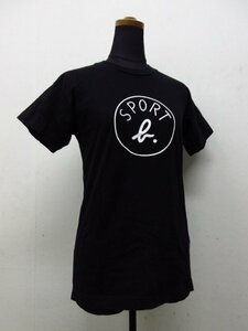 y6288 agnes b. sport ロゴ Tシャツ Sサイズ ブラック　アニエスベー スポーツ トップス カットソー インナー