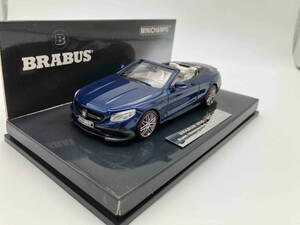 MINICHAMPS 1/43 ブラバス 850 メルセデス AMG S63 Sクラス カブリオレ 2016 (ダークブルー) ミニチャンプス