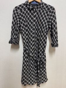 BURBERRY BLUE LABEL 半袖ワンピース チュニック　36