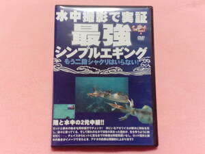 ★DVD 水中撮影で実証 最強・シンプルエギング もう二度シャクリはいらない　笛木展雄