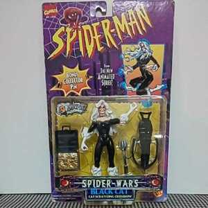 マーベルコミックス スパイダーマン フィギュア ブラックキャット MARVEI COMICS SPIDER-MAN SPIDER-WARS BLACK CAT