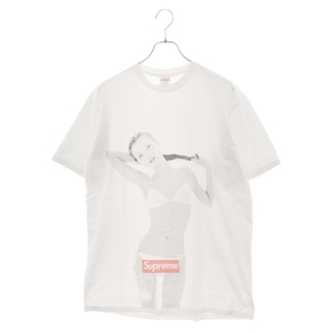 SUPREME シュプリーム 04SS 10th Anniversary Kate Moss Tee 10周年記念 ケイトモス プリント半袖Tシャツ ホワイト