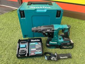 簡易動画あり★makita マキタ 充電式ハンマドリル HR001G 40V 充電器(DC400RA) バッテリー(BL4040) 電動工具 削り機 領収OK j0926-3-1.3c