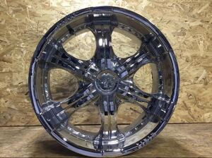 【FB16】ホイール1本　ZINIK 20インチ8.5JJ オフセット+15 PCD6H139.7 ハブ108mm ボルト穴16mm