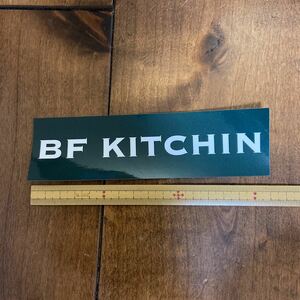 BF KITCHIN シール　ステッカー