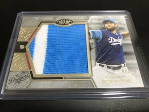  topps tier one 2024 prodigious patch relic card clayton kershaw パッチカード ☆10枚限定☆