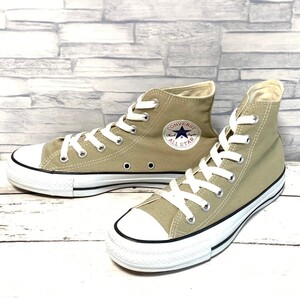 R7518bL CONVERSE コンバース ALL STAR キャンバスオールスターカラーズHI ハイカットスニーカー ベージュ レディース 24cm1CL128