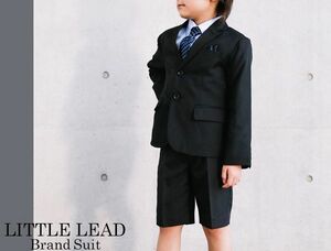 【新品・未使用・タグ付き】 男の子 LITTLE LEAD フォーマルスーツ 5点セット