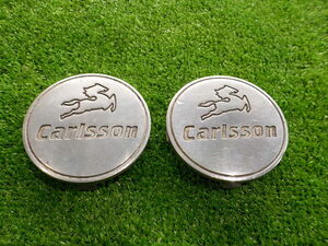 CC05p カールソン 金属製 センターキャップ 2枚のみ 外径約75ミリ