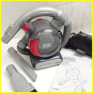 ★BLACK&DECKER/ブラック&デッカー 車用掃除機 フレキシーオート2 PD1200AV/サイクロン方式/カー用品/ハンディクリーナー&1809600107