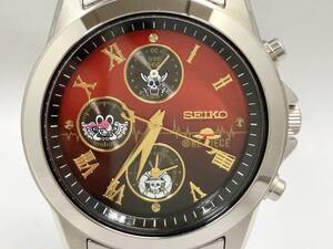 【限定2000本】 SEIKO セイコー 7T92-HCR0 SEIKO×ONE PIECE FILM RED 公開記念 限定2000本 コラボ ステンレススチール クオーツ