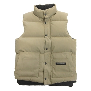 カナダグース CANADA GOOSE ウィンザー ダウン ベスト WINDSOR VEST ノースリーブ ジャケット ブルゾン XS タン ベージュ メンズ