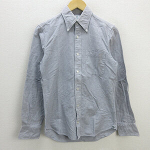 G■ビームス/BEAMS HEART 長袖BDオックオックスフォード【S】灰系/men