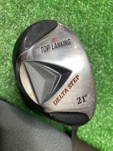 【同梱対応可】中古ユーティリティ 　TOP LANKING DELTA STEP　　21° 　純正カーボンR 40.5インチ　Ｙ1673