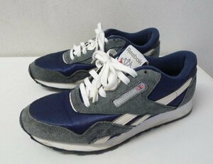 ◆Reebok リーボック CL クラッシック スニーカー ネイビー サイズ8.5　26.5cmほど