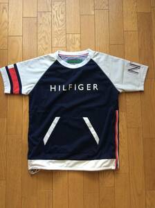 トミーヒルフィガーゴルフ/TOMMY HILL FIGER GOLF★ストレッチ RUGRAN スリーブ ウインド プルオーバージャケット レディス★S