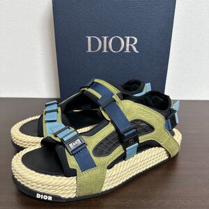 【美品】DIOR ディオール ATRAS アトラス CDアイコン ストラップ サンダル size 41 メンズ