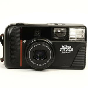 1988年発売 NIKON TW ZOOM ニコン コンパクトフィルムカメラ AF ZOOM QD 30-80mm 動作良好品！ HKT