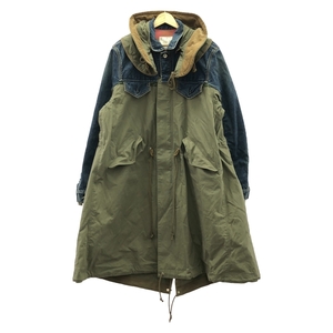 【中古】SACAI Denim Docking Mods Coat 19AW 2 サカイ[240091369569]