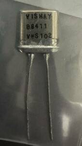 VISHAY foil resistor VHS102 1Ω 1個スピーカーステレオ電子部品デバイス箔抵抗ハーメチック真空管無誘導音響サウンドアンプ