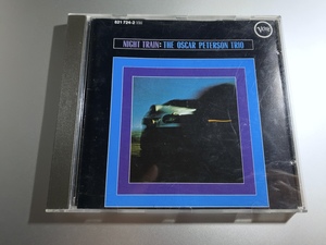 金レーベル ゴールドCD THE OSCAR PETERSON TRIO / NIGHT TRAIN オスカー ピーターソン VERVE初期