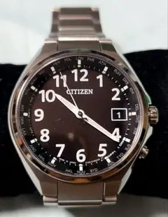 CITIZEN アテッサ　CB1120-50F 美品　電波ソーラー時計