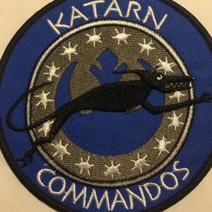 スターウォーズ アイロンワッペン Katarn Commandos チューバッカ レジスタンス 反乱軍 ジェダイ カターン反乱者たち ハンソロ フォース