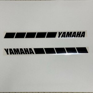 (SID12) YAMAHA サイドラインステッカー カッティングステッカー 切り文字 左右セット（2410）ヤマハ　SR400 YZF-R25 JOG MT-25 NMAX