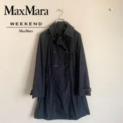 ✳︎美品✳︎Max Mara WEEKEND トレンチコート ベルト付ネイビー 40