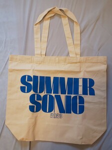 【送料込み】サマソニ トートバッグ 未使用 マチ有り Summer sonic2023