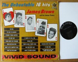 SOUL/R&B MONO LP ■ James Brown And The Famous Flames / The Unbeatable James Brown (16 Hits)[ US ORIG King 919] 