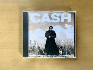 ジョニー・キャッシュ 「アメリカン・レコーディングス」「American Recordings」1994年作品 リック・ルービン 弾き語り作 激渋 フォーク
