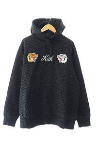 キスニューヨークシティ KITH NYC TOKYO 東京 限定 Tiger Souvenir Hoodie Black タイガー スーベニア 刺繍 フーディー パーカー KH2443-10