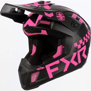 FXR Racing カナダ スノーモービル CLUTCH GLADIATOR 軽量 フルフェイス ヘルメット ピンク PINK 北米 Lサイズ 約59-60cm 新品未使用